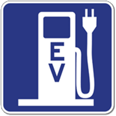 EV Stall Sign